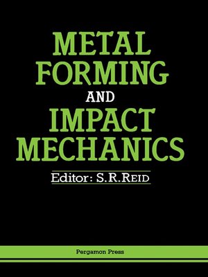 cover image of Metal Forming and Impact Mechanics